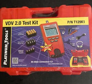 Platinum Tools T129K1 Vdv Mapmaster 2.0 Tester Kit. Box.
