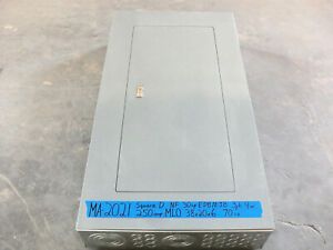 Square D 250 amp panel panelboard MLO 3ph 480v/277v NF 30sp EDB/EJB