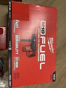 Milwaukee 2717-20 M18 FUEL 1-9/16&#034; SDS-Max Rotary Hammer +6.0 Battery +charger