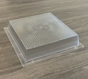 New Replacement Clear Polycarbonate Canopy Lens - Designed for LED Fixtures