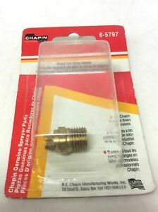 New Chapin Brass Fan Nozzle #6-5797- Concrete Accessory Free Shipping