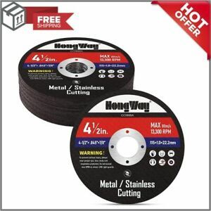 20 Pack Cut Off Wheels 4-1/2 X 7/8 Inch Metal &amp; Stainless Steel Cutting Wheel