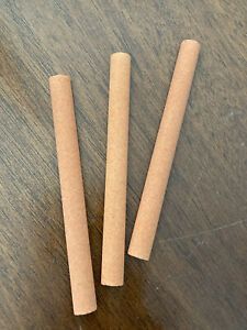 4&#034;x3/8&#034; Half Round Fine India Sharpening Stones file  3 pack