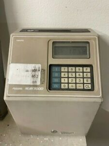 Amano 7000 Time Clock    Best price on Ebay!