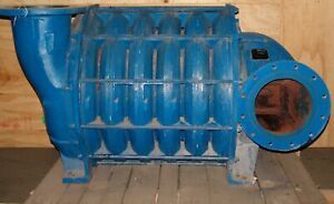 Multi-stage centrifugal blower 12&#034; ports National Turbine NT122306 , 6 stage