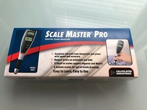 Scale Master Pro - Digital Plan Measure Device - Handheld Wheel/Pointer - #6025