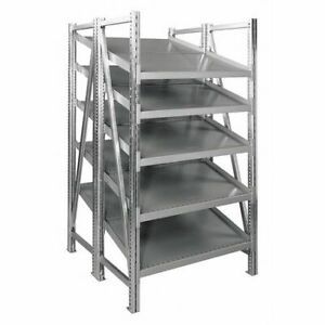 SSI SCHAEFER ZB71222SS Boltless Shelf, 48&#034;D x 48&#034;W, Steel