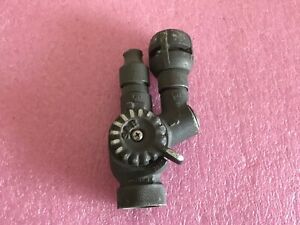 S&amp;H FSS Twin Tip Forestry Fire Nozzle 1” NPSH inlet to 3/4” NH tip 3/16 &amp; 3 #6