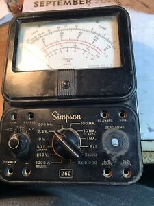 SIMPSON 260 Series 3 Meter [#2]