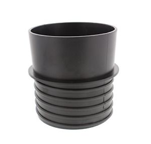 DCT 4in Plastic Pipe Threaded Quick Connect Adaptor Coupler 1-Pack, Flexible Saw