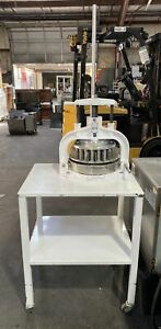 OLIVER 623N 36 PART MANUAL BAKERY DOUGH DIVIDER CUTTER MACHINE w/ TABLE STAND