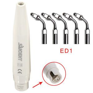 Dental Detachable Ultrasonic Scaler Handpiece Fit DTE SATELEC + ED1 Tips LCH