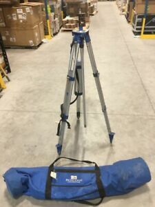 Used As Is Pacific Crest Aluminum Telescoping Surveyor / Surveying Tripod
