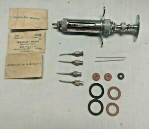 Vintage Jen Sal Veterinary Royal Medical Syringe JS 120
