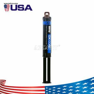 1 Pc DENTEX Dental Dual Cure A2 Flowable Composite Resin Core Build Up Syringe