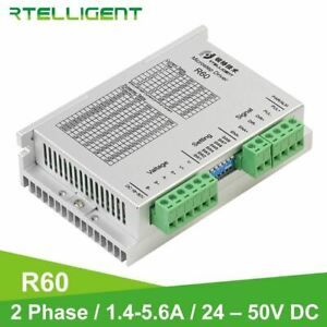 Rtelligent R60 Digital NEMA 23 24 Stepper Motor Driver Controller 24-50VDC 5.6A