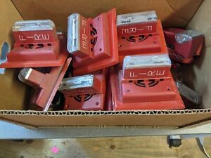 lot of Gentex Fire Alarm Horn/Strobe Lot of. Vintage. 8HG-24-15/75WR mostly