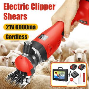 Electric Shearing Clipper Shears Sheep Goat Animal Heavy Duty Adjust Speed