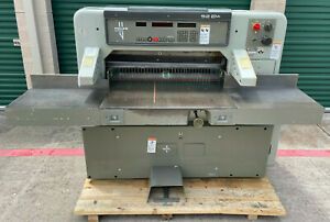 Polar 92 EM Fully Automatic Programable Paper Cutter (Great Shape) A+1