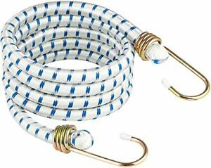 72&#034; long bungee cord with galvanized steel hook - Heavy duty. 6 pcs