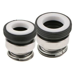 2pcs Pump Rubber Seal Water Seal 14mm &amp; 12mm Pipeline Seal Pump Accessories