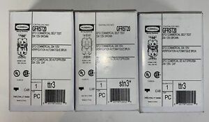 3 Hubbell Commercial GFCI Self Test Plug 20A/ 125v Model GFRST20 Brown