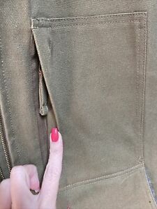 Hawx Work Gear Sherpa Lined Vest XL Multiple Pockets Brown NWOT