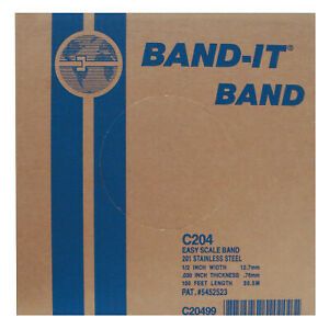 1/2&#034; SS BANDIT BANDEDP#13204 100&#039; ROLL C20499  - 1 Each