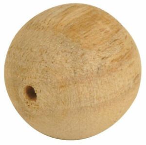 A-ONE Hardwood Ball Drilled 1&#034; - Pendulum Demonstrations