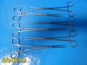 Codman 30-5580 &amp; Unbranded Assorted Schroeder Uterine Tenaculum Forceps ~ 25259