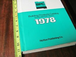 1978 Building Products Catalog