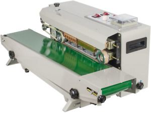 Continuous Band Sealer Automatic Horizontal Sealing Machine Package Plastic Bag