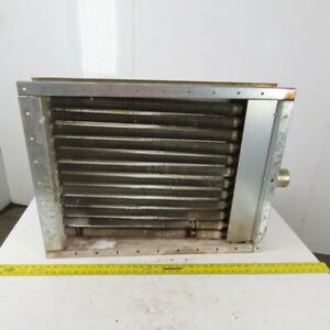 Aerofin BNF 25 x 32&#034; 2 Row 5/8&#034; Tube Heating Cooling Steam Coil Heat Exchanger