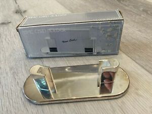 Vintage Silver-Plated Business Card Holder New Open Box