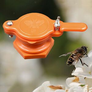 Honey Extractor for Bucket Honey Bottling Tool Honey Tap Supplies Orange
