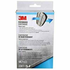 3M 6001PB1-1 Organic Vapor Replacement Cartridge, 1-Pair
