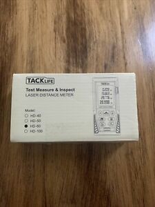 Tacklife HD60 Classic Laser Measure 196Ft M/In/Ft Mute Distance Meter...