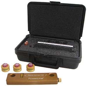 Johnson Level  Tool 40-6210 Greenbrite Magnetic Sheave Alignment Kit, Gold, 1.7