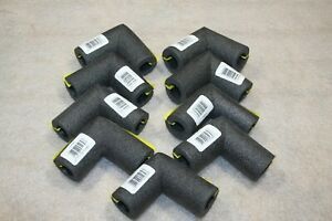 LOT OF 9 SELF SEALING ELBOW PIPE INSULATION 1/2&#034; copper, pvc,cpvc