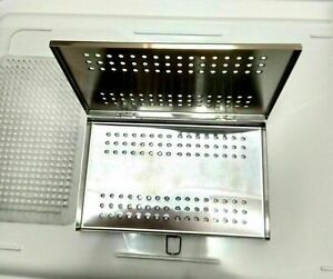 Stainless Steel Sterilization Tray Case Surgical Instrument