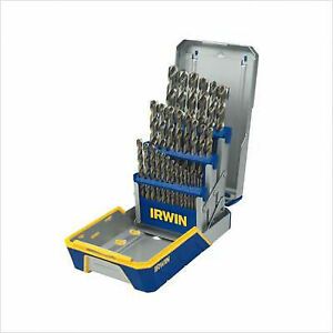 Irwin 585-3018002 29 Piece Cobalt Drill Bit Set W-Case