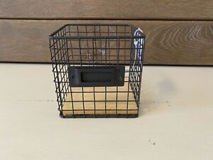 Farmhouse Style Pencil Pen Holder Caddy Container Office Desk Organizer, NEW!!