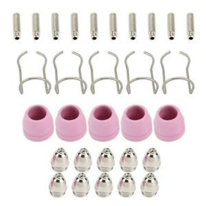 Plasma Cutter Consumables 30pcs Accessories Kit Professional Durable New