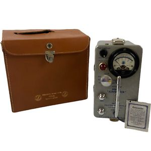 Precision Radiation Counter 1955 Geiger Model 117 Special Scintillator Detector