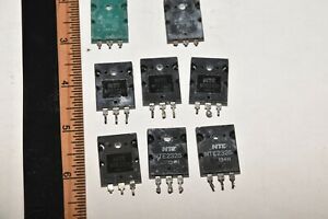 Lot of 8 assorted POWER TRANSISTORS ~ NTE2328 NTE2329 2SA1302 2SC3281