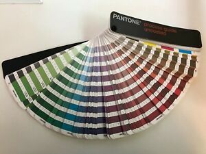 Pantone Process Color Guide Uncoated Swatch Fan Book Ring Bound