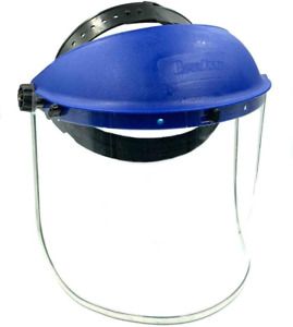 BRUFER 223102 Full Face Shield Mask for Grinding, Construction, General Manufact