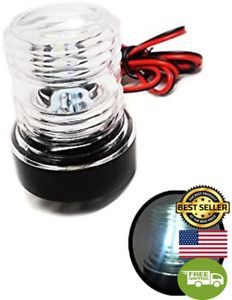 Pactrade Marine 12V Marine Boat Yacht Navigation Anchor Light 360 Degree All aro