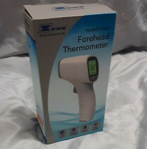 Zewa Forehead Thermometor pre owned works great