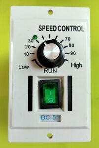 hase Motor Speed Controller Adjustable Unit Variable For DC-51